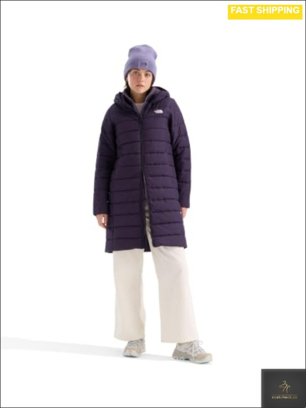 North Face Aconcagua Hooded Parka Wind-Resistant Recycled Insulation